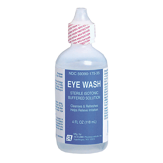 Eyelert Eye Wash Solution, 1oz - Latex, Supported